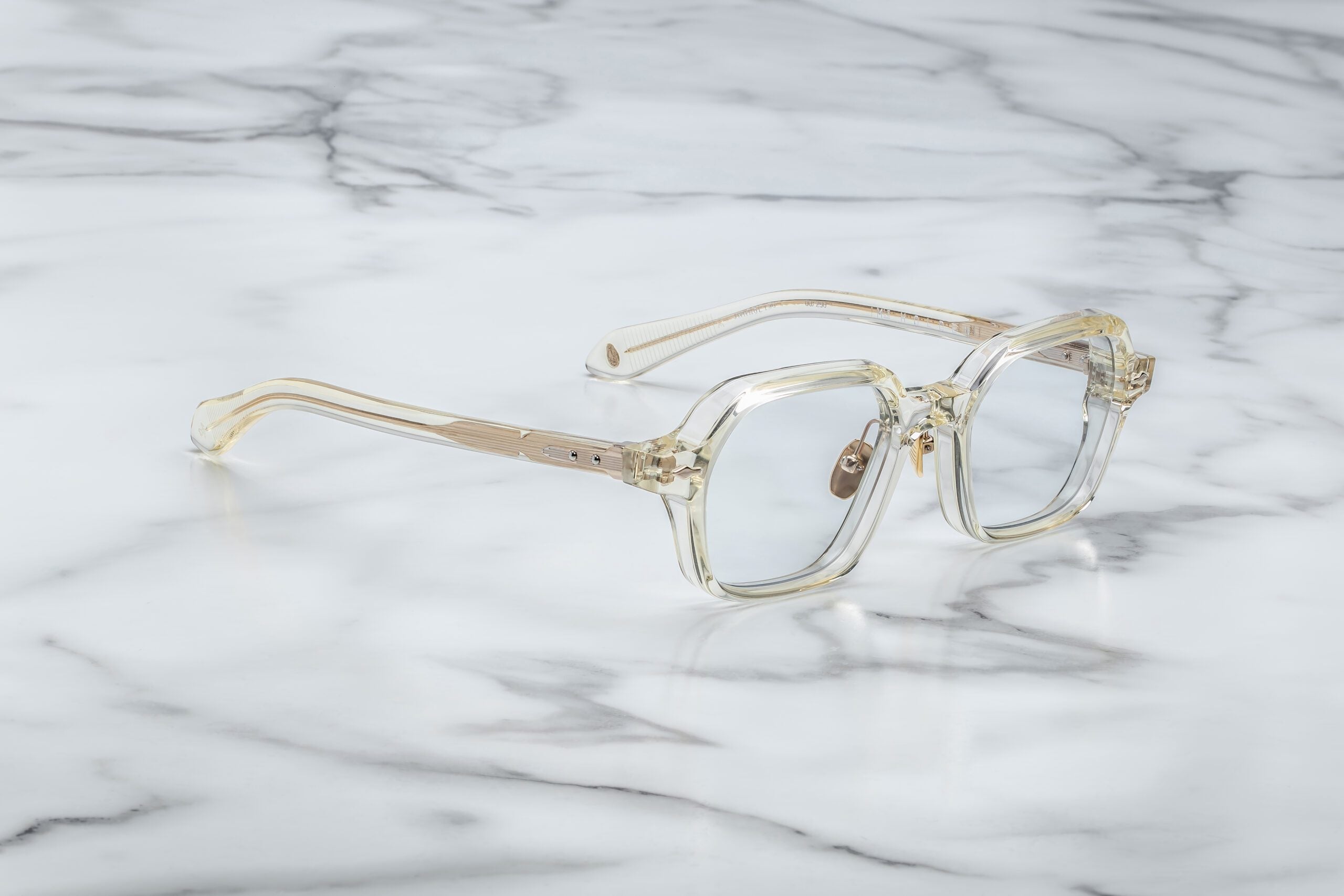 Jacques Marie Mage Holden in 14Q Brut Superlight Blue - Side View