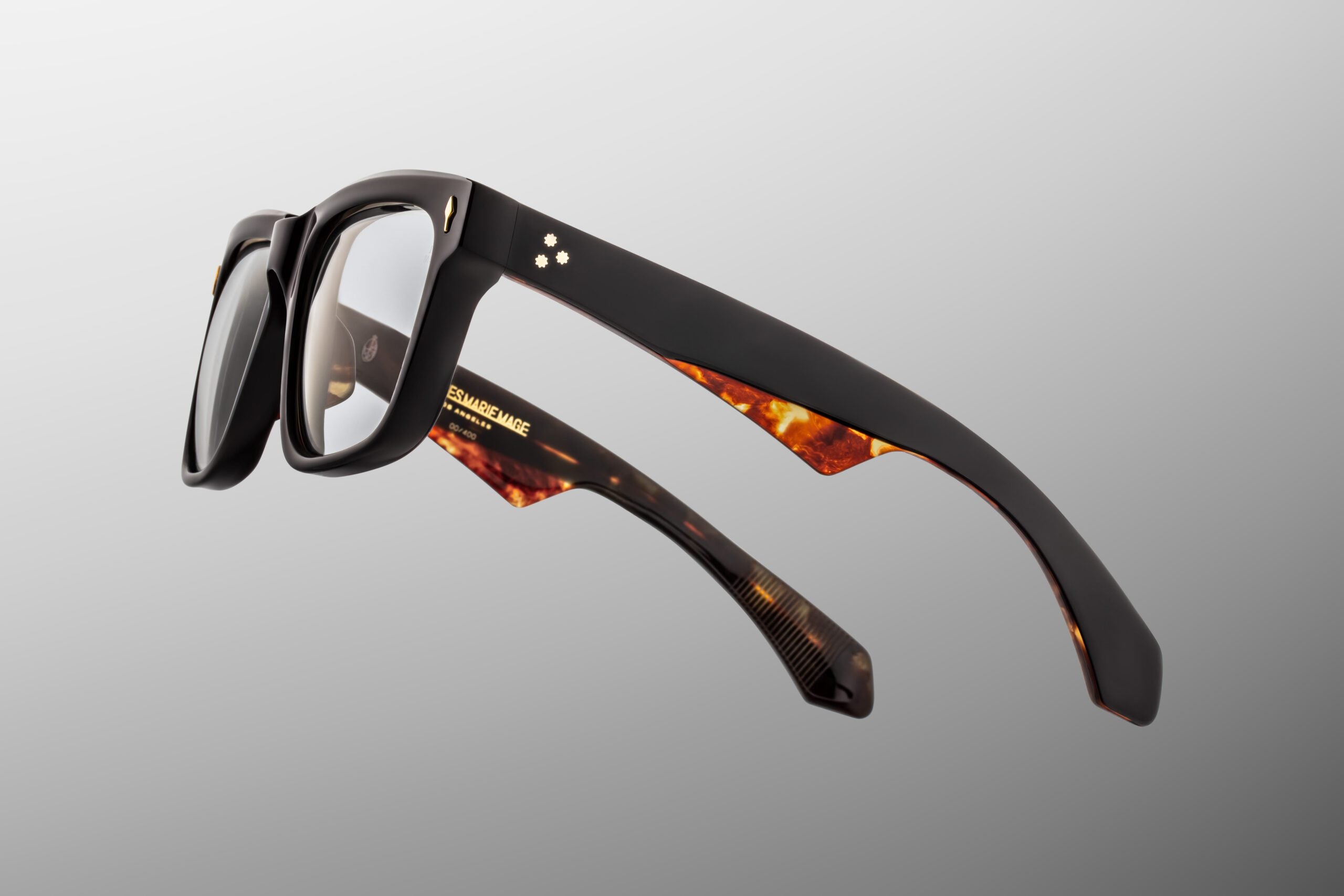 Jacques Marie Mage Hyannis in Noir 15 Superlight Bronze - Side View