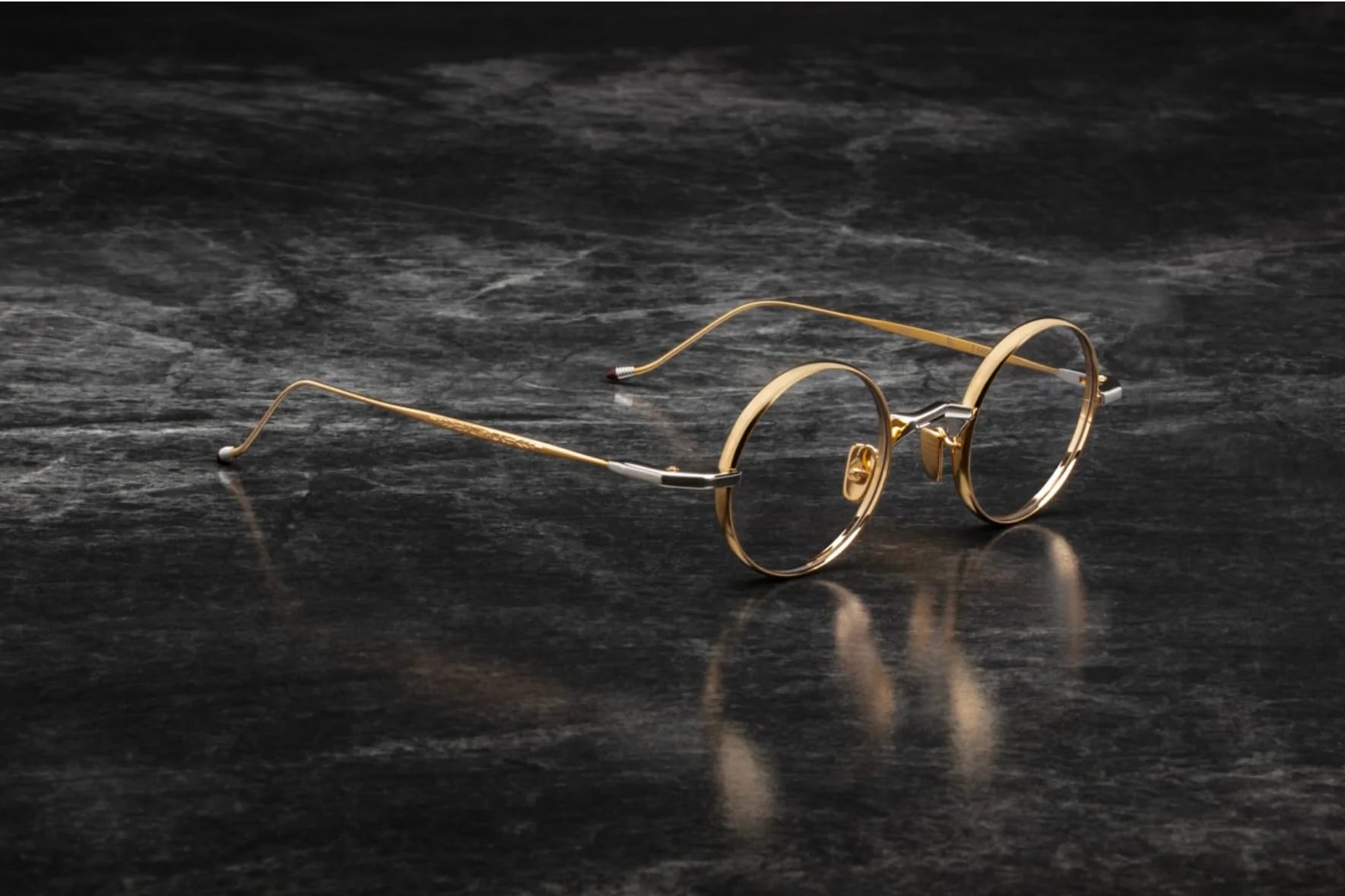 Jacques Marie Mage ICU 40 in 40 Gold Superlight Blue - Side View