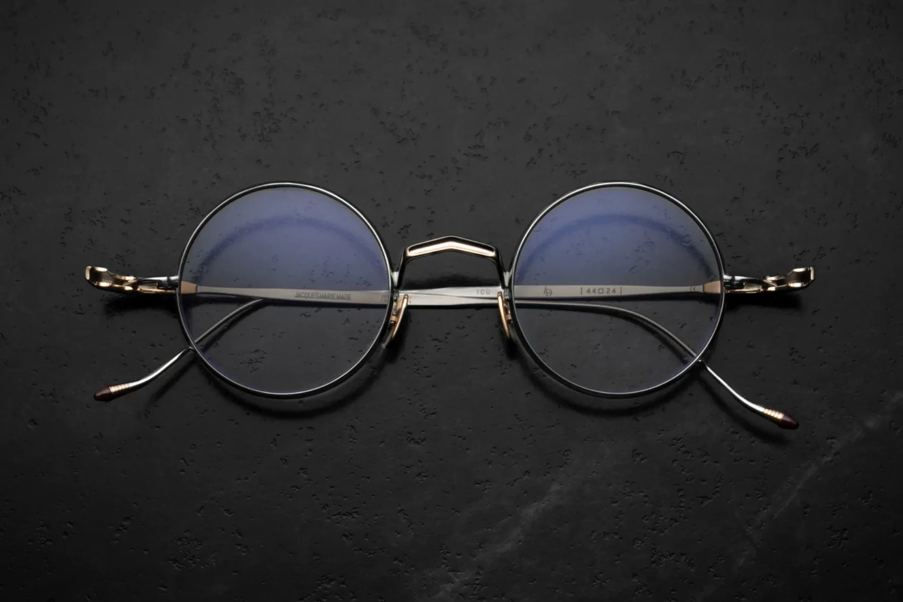 Jacques Marie Mage ICU 41 in 41 Silver Superlight Grey - Luxury Eyewear