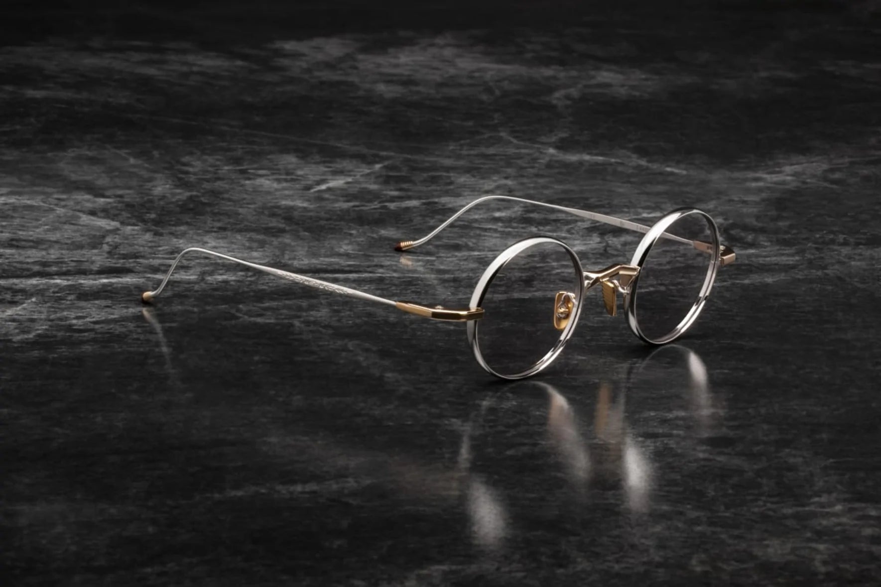 Jacques Marie Mage ICU 41 in 41 Silver Superlight Grey - Side View