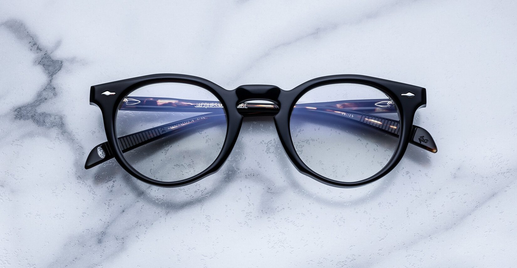 Jacques Marie Mage Percier in 01 Noir - Luxury Eyewear