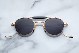 Jacques Marie Mage Dasan in 40 Gold Jet Gradient - Luxury Eyewear