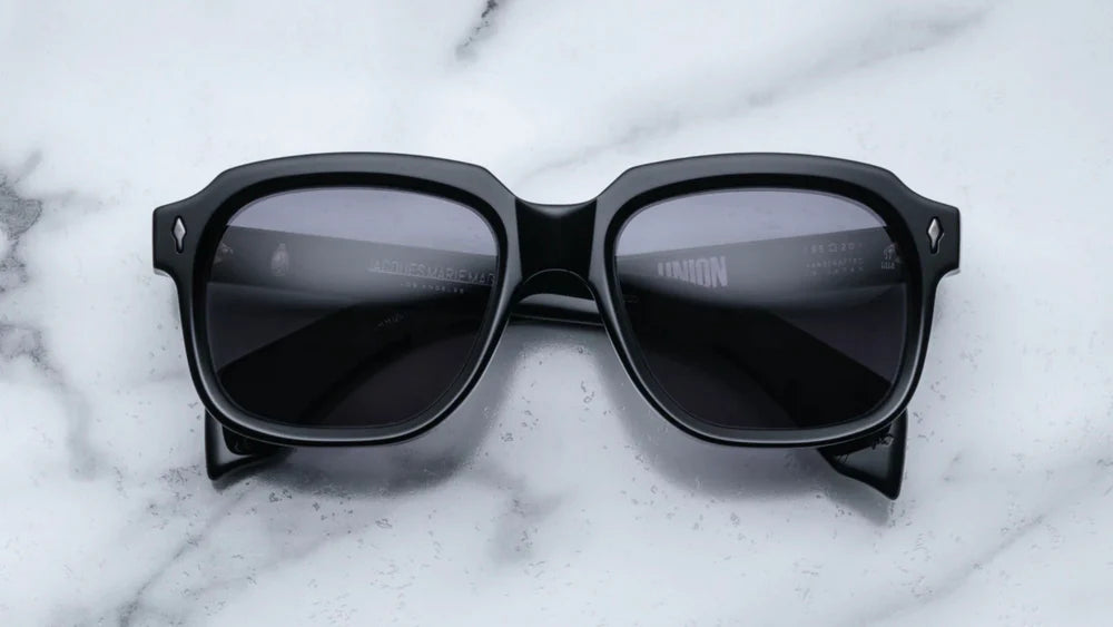 Jacques Marie Mage Union in 10N Panther Jet - Luxury Eyewear
