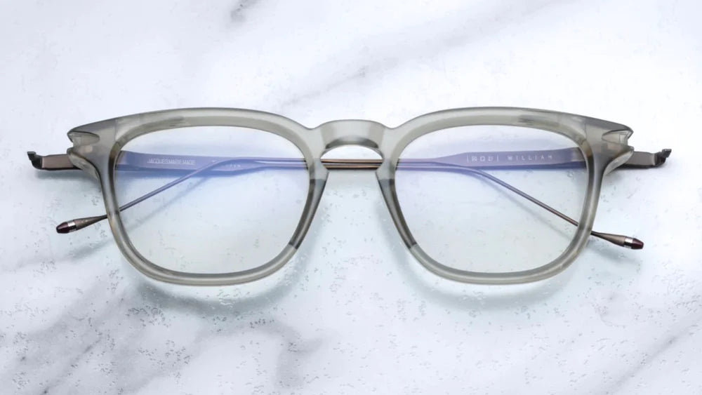 Jacques Marie Mage William in 8J Sky Grey - Luxury Eyewear