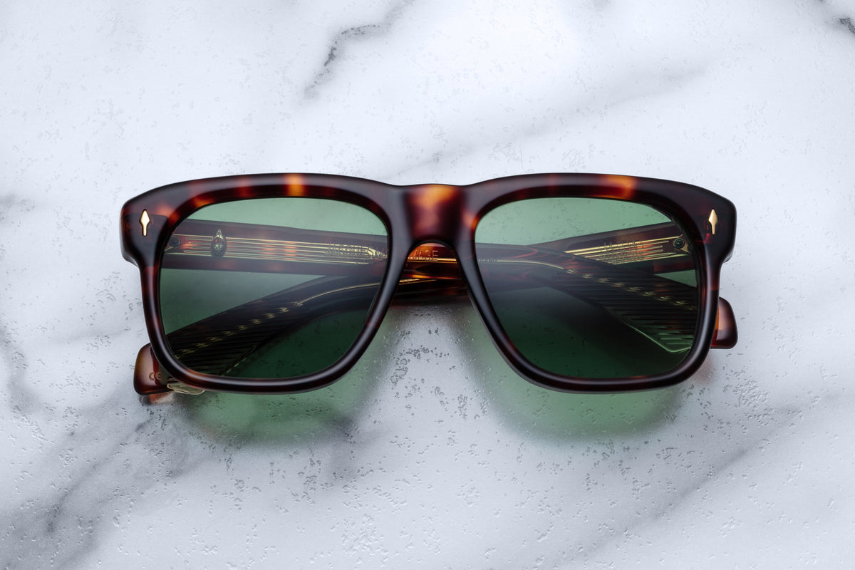 Jacques Marie Mage Yves Sunglasses in 5N Havana 5 Jade