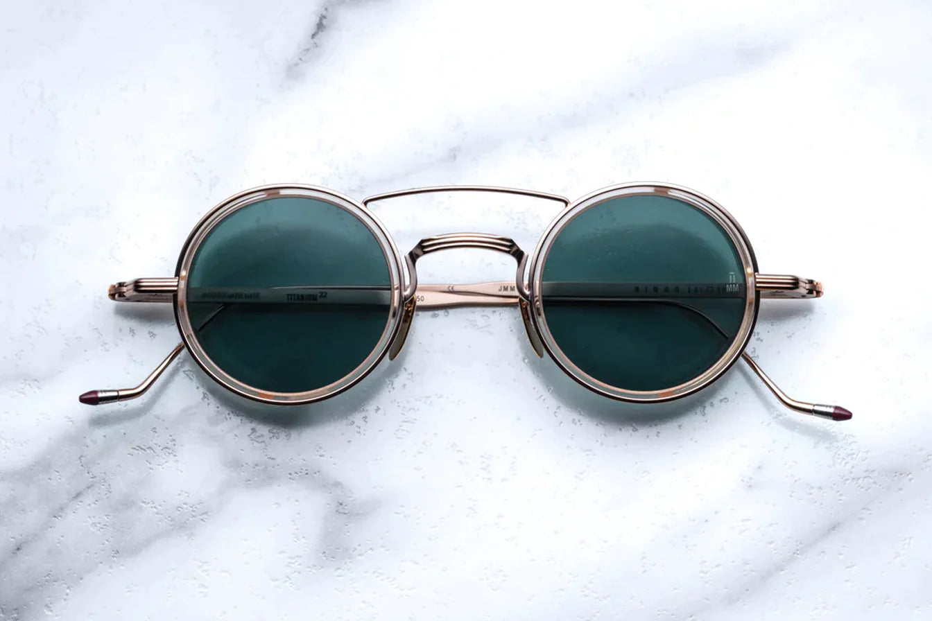 Jacques Marie Mage Ringo 2 in 8D Dahlia Turquoise - Luxury Eyewear