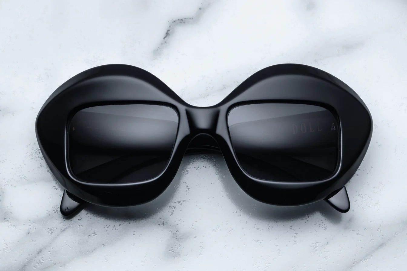 Jacques Marie Mage Doll in 88 Black Jet - Luxury Eyewear