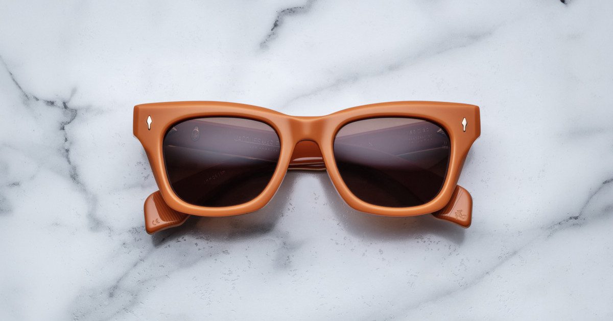 Jacques Marie Mage Dealan (Sunglasses) in 15M Hot Rod Sienne - Luxury Eyewear