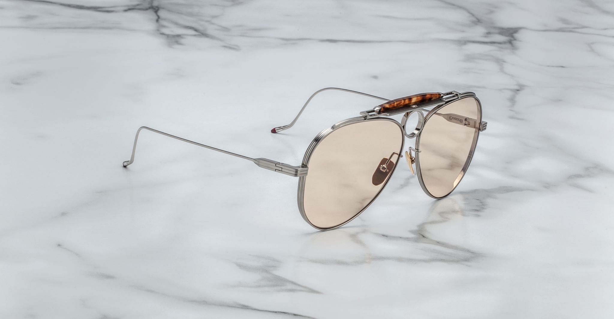 Jacques Marie Mage Gonzo Duke in 41 Silver Yellow - Side View