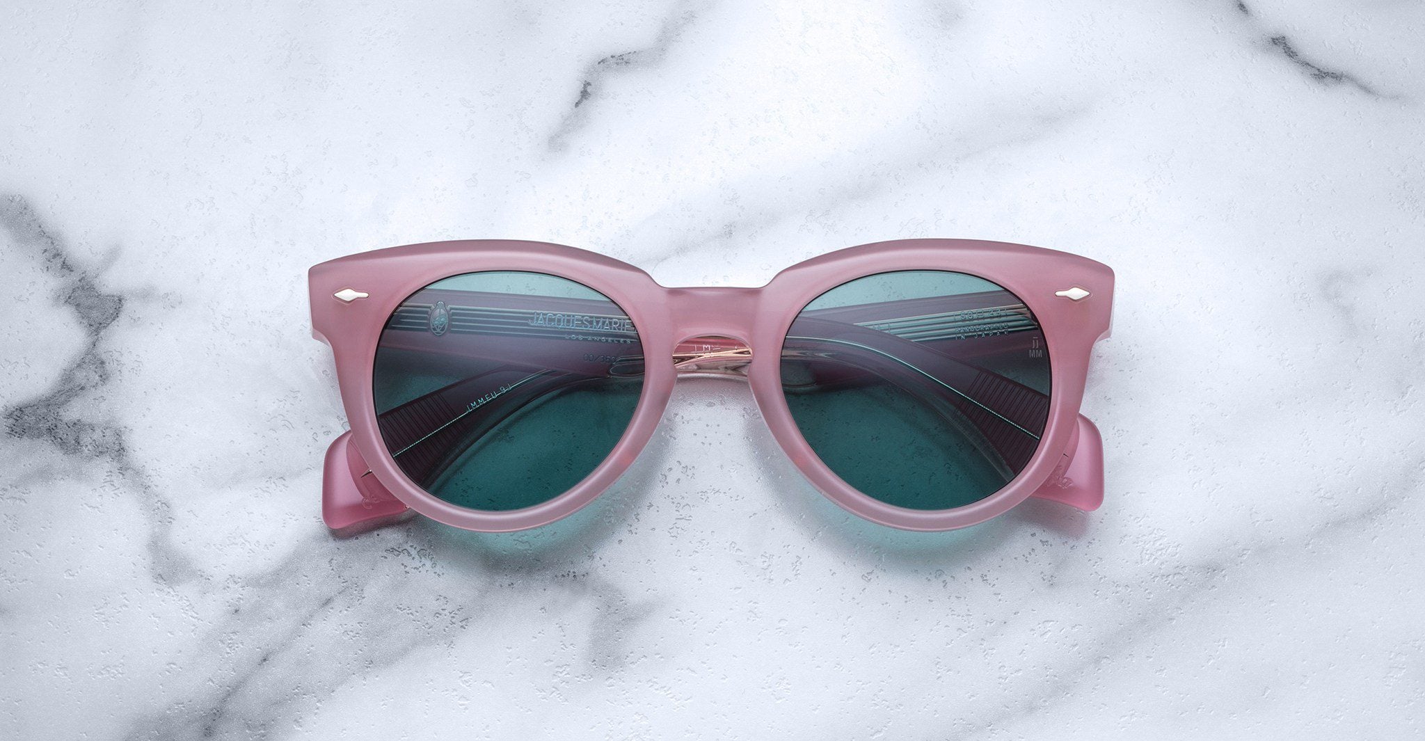 Jacques Marie Mage Fontainebleau 2 in 9J Daisy Seagreen - Luxury Eyewear