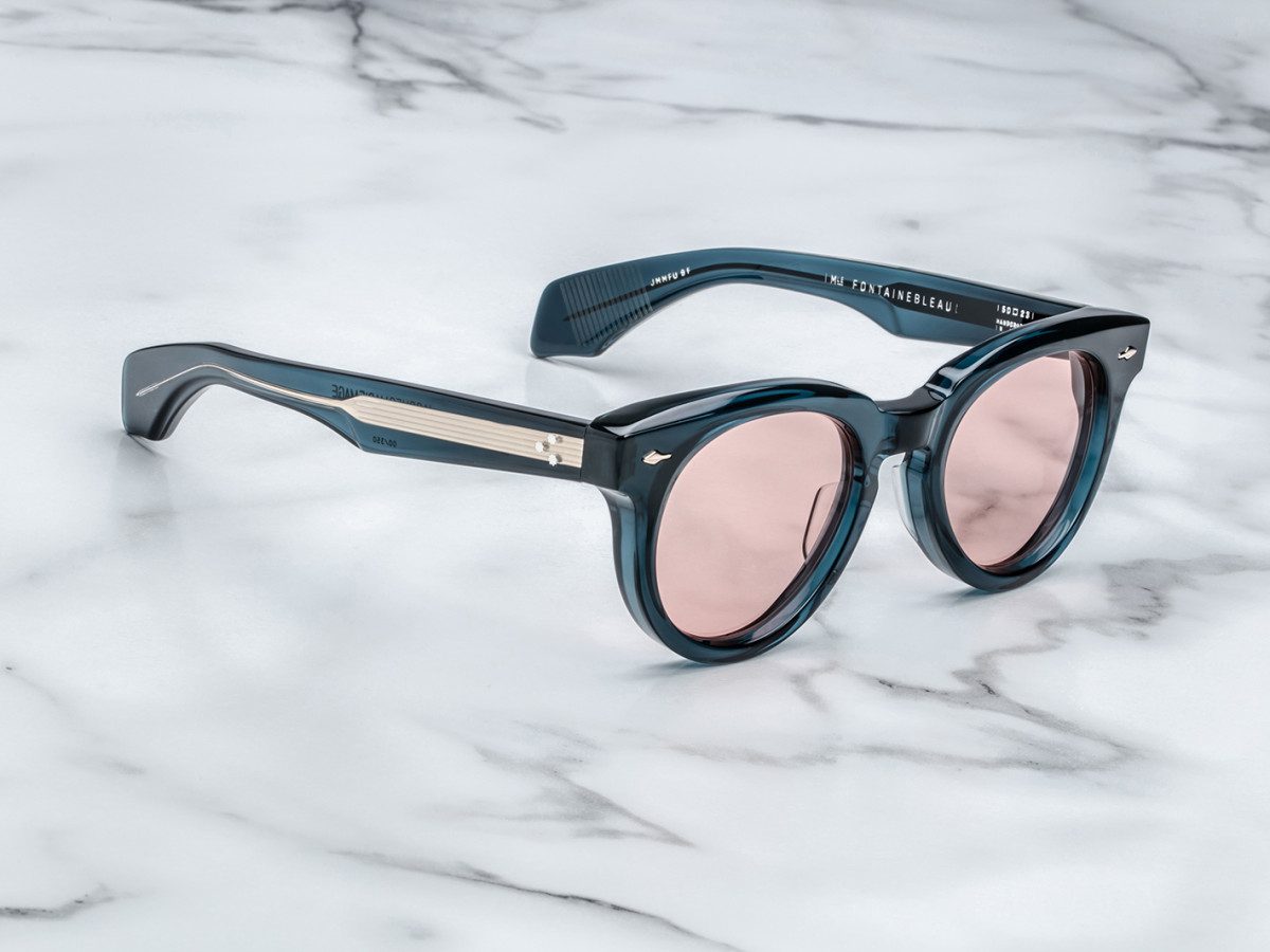 Jacques Marie Mage Fontainebleau 2 in 9F Indigo Tangerine - Side View