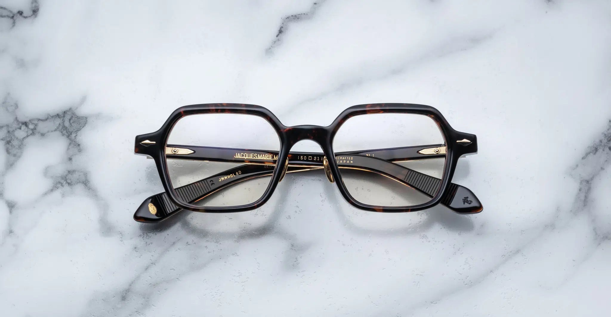 Jacques Marie Mage Holden in 6D Agar Superlight Bronze - Luxury Eyewear