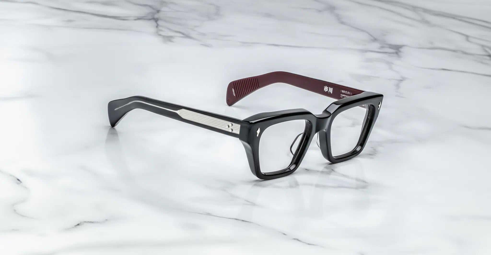 Jacques Marie Mage Ichikawa in 6P Bloodstone Superlight Grey - Side View