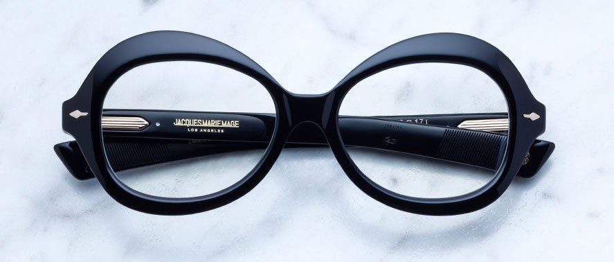 Jacques Marie Mage Lenore in 35 Midnight - Luxury Eyewear