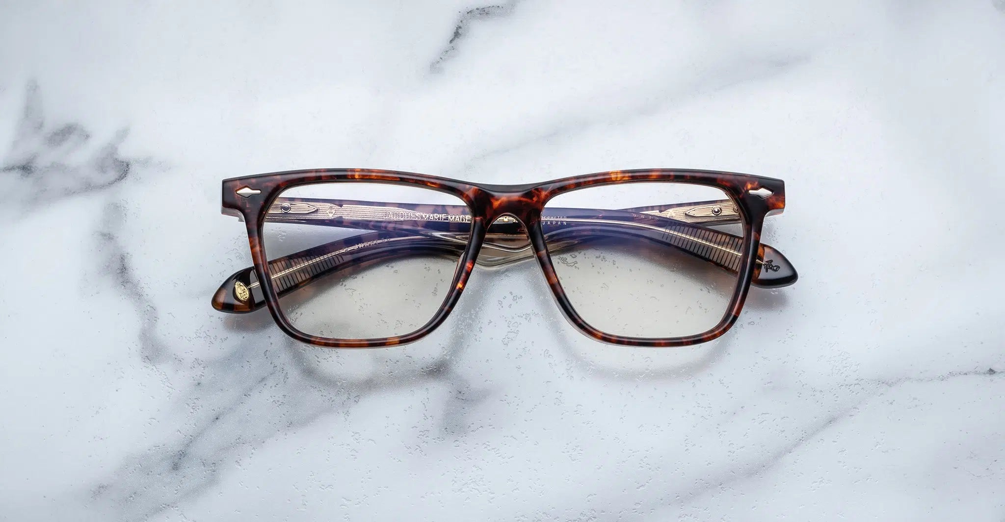Jacques Marie Mage Mantua in 5C Argyle - Luxury Eyewear