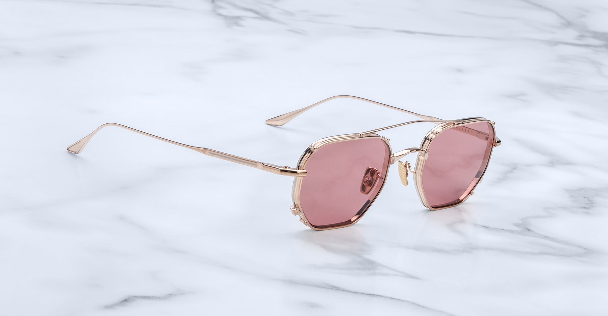 Jacques Marie Mage Marbot in 3E Rose Gold Rose - Side View