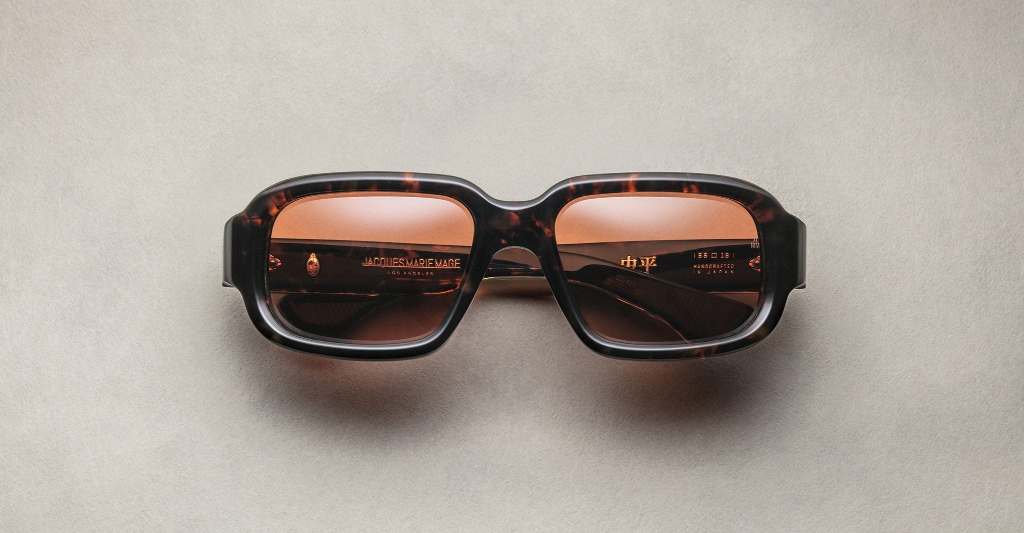 Jacques Marie Mage Nakahira in 6D Agar Sienna - Luxury Eyewear