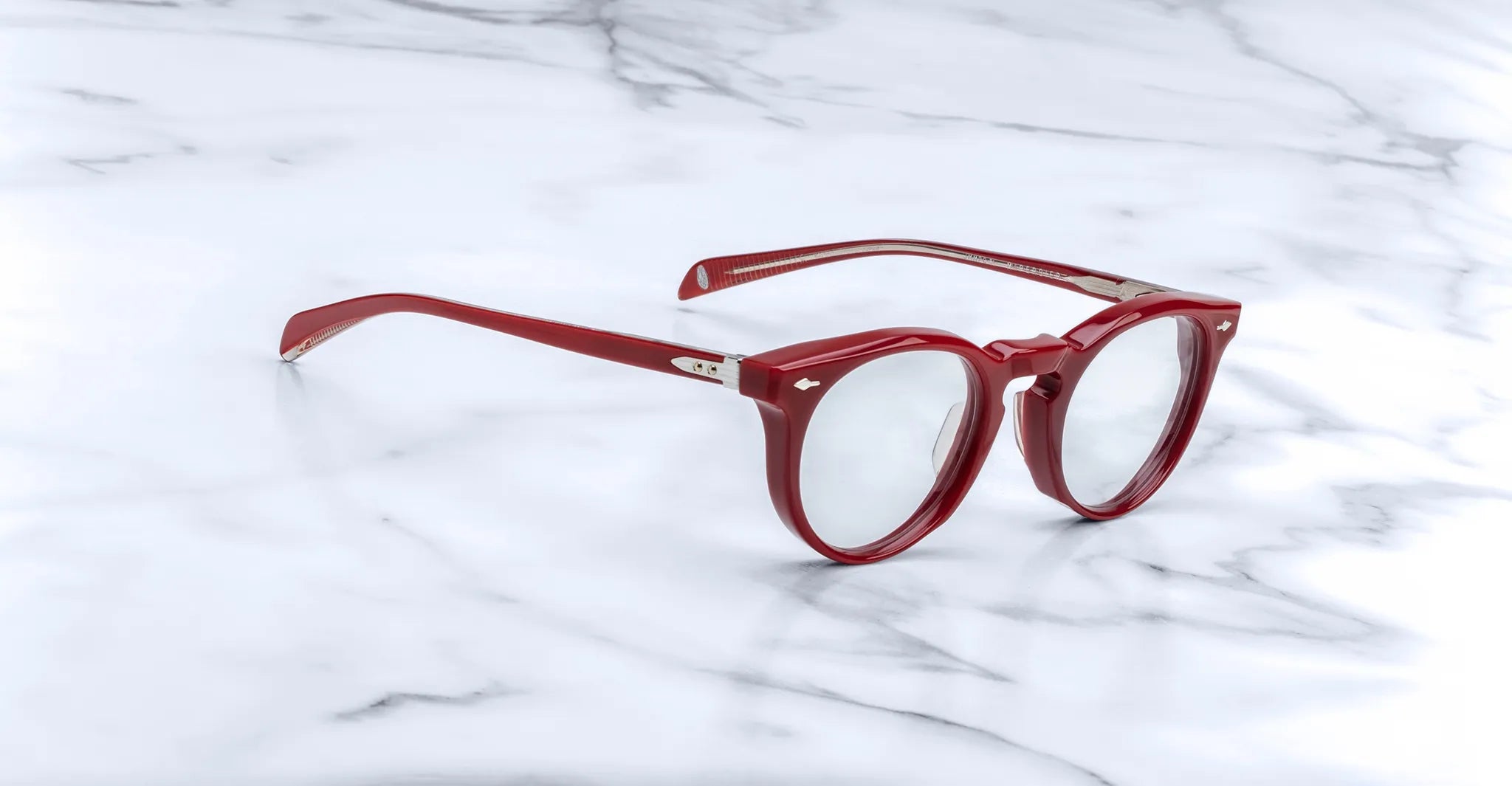 Jacques Marie Mage Percier in 8L Vermillion - Luxury Eyewear
