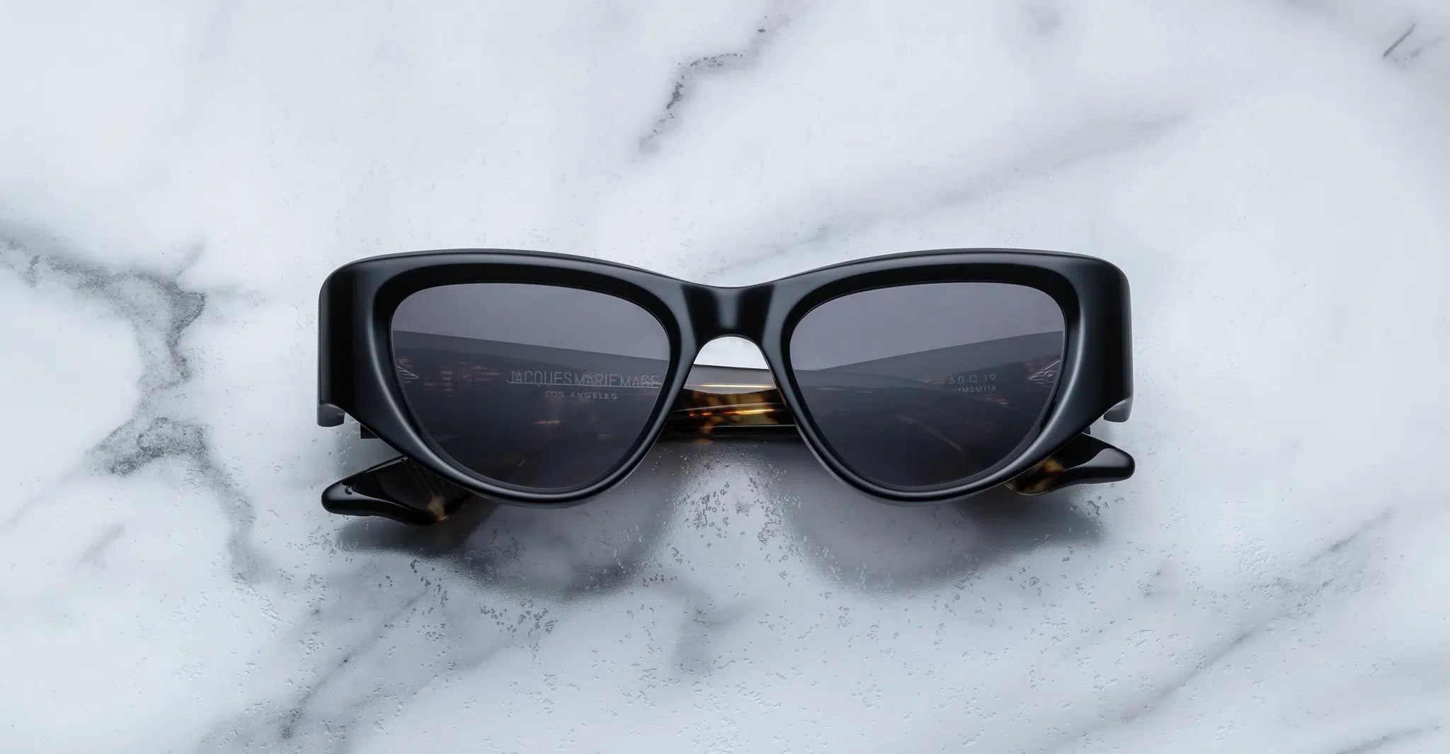 Jacques Marie Mage Seymour in 11A Noir 11 Jet Gradient - Luxury Eyewear
