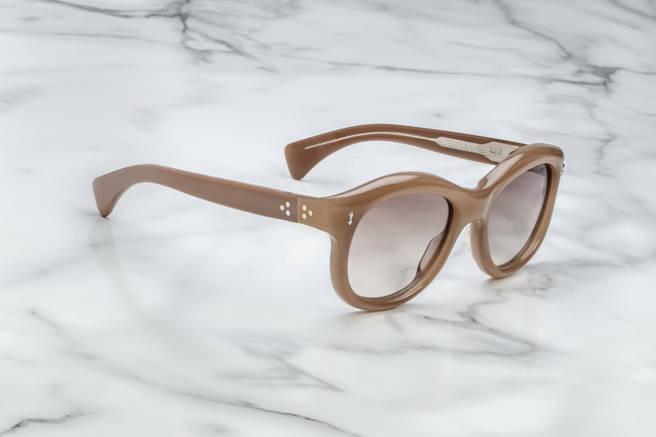 Jacques Marie Mage Jennie in 11W Birch Cognac Gradient - Side View