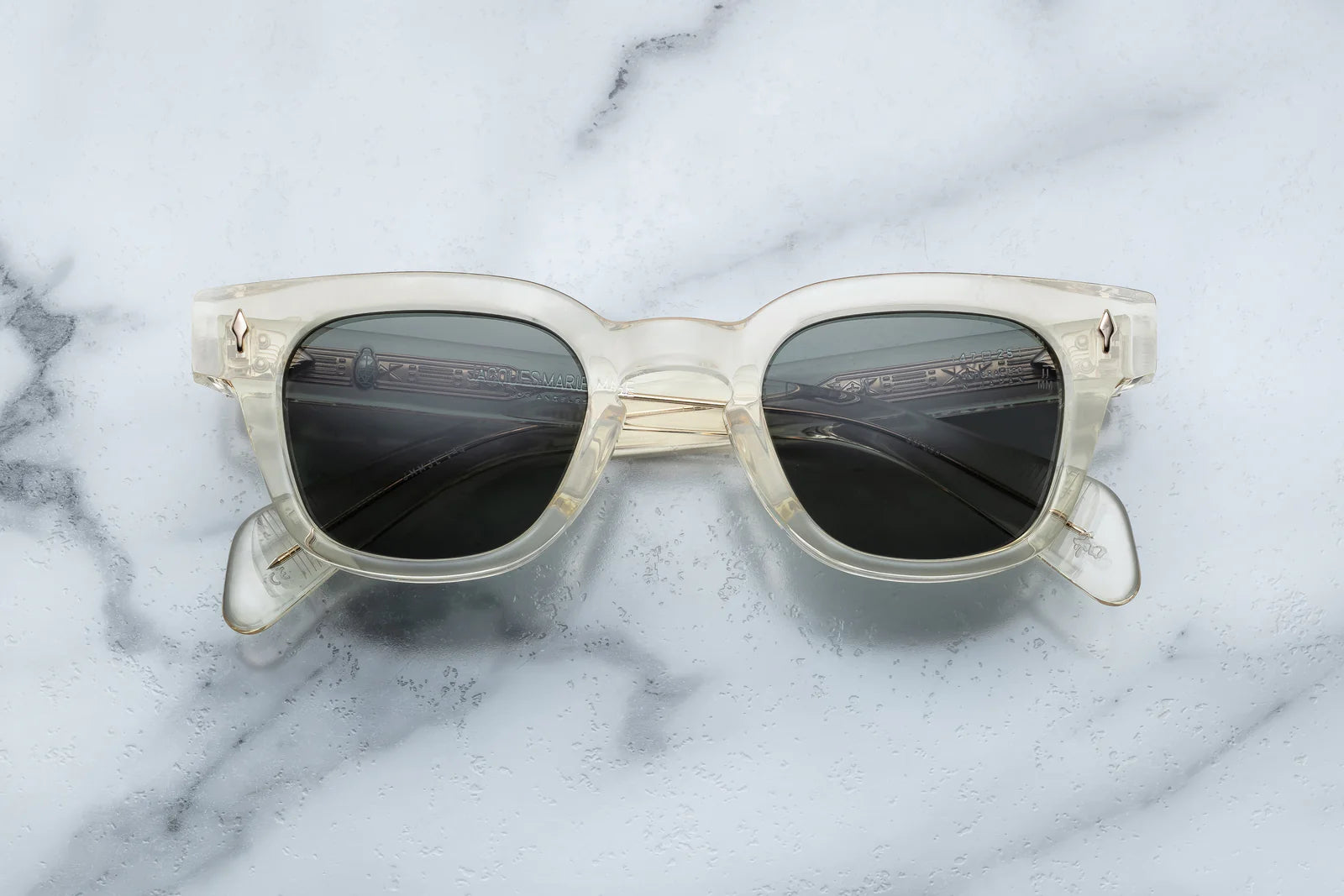 Jacques Marie Mage Julien in 14Q Brut Spruce - Luxury Eyewear