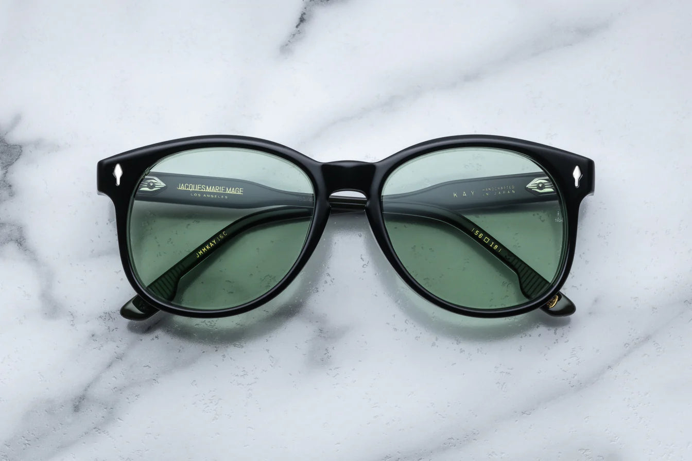 Jacques Marie Mage Kay in 16C Cobra Fern Glass - Luxury Eyewear