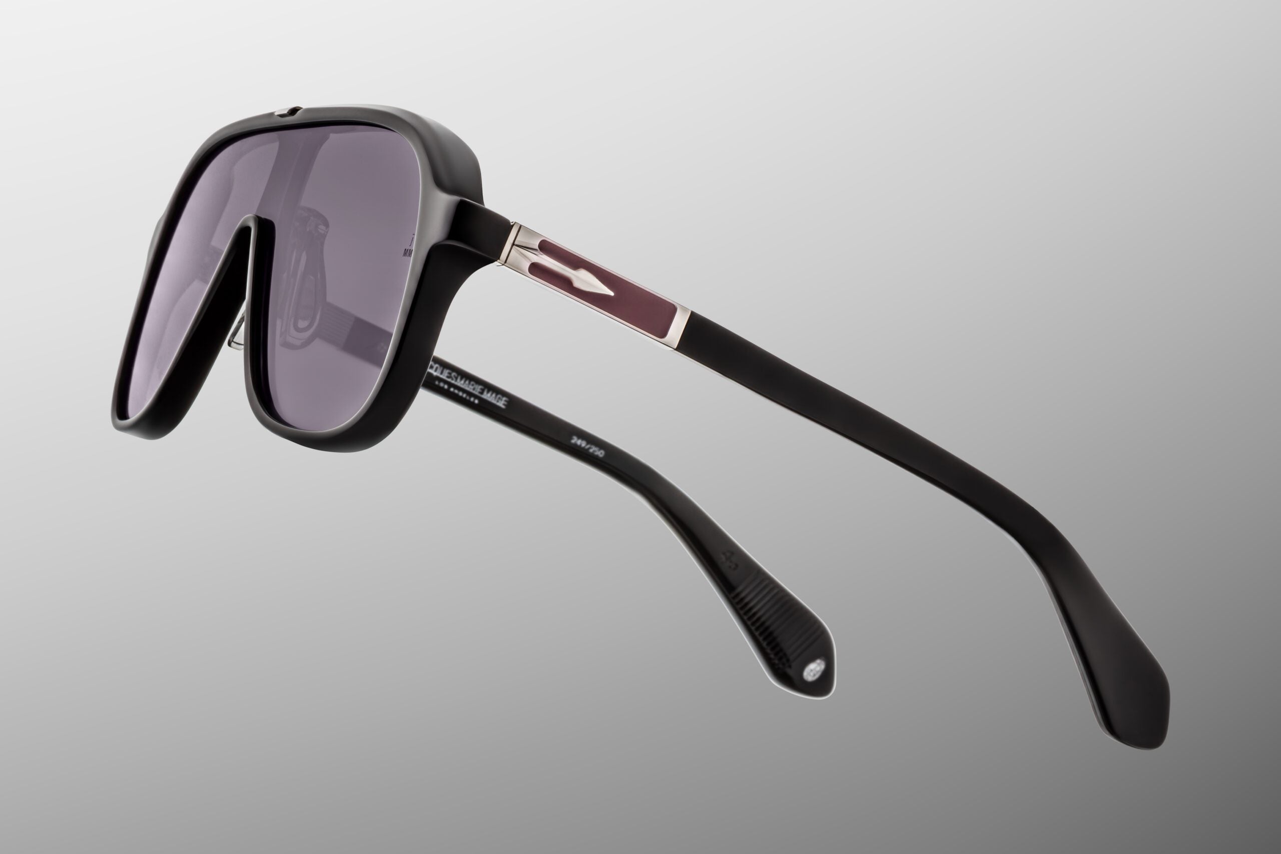 Jacques Marie Mage Kurokawa in 88 Black Jet Nylon - Side View