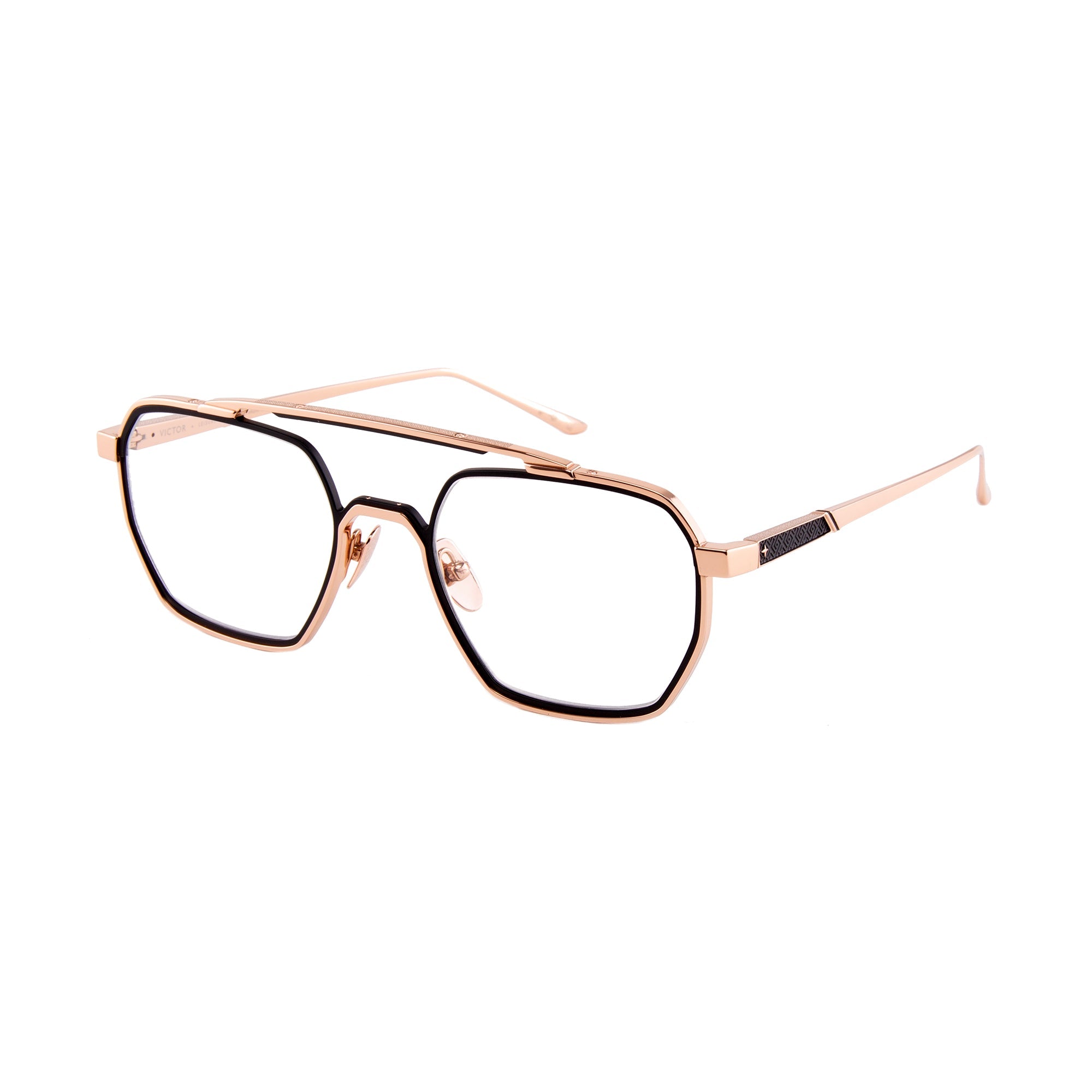 Leisure Society Victor in 18K Rose Gold / Black
