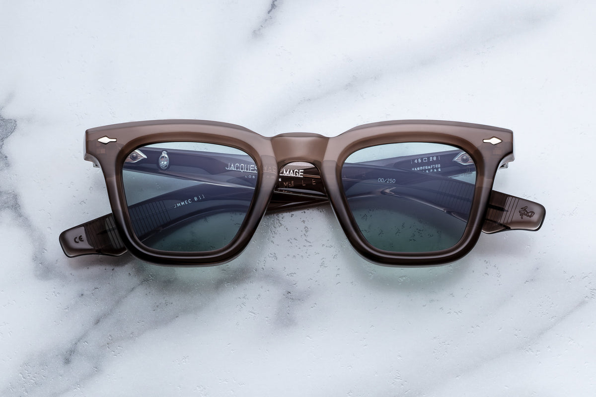 Jacques Marie Mage Leclair Sunglasses in B11 Dusty Jade Grove