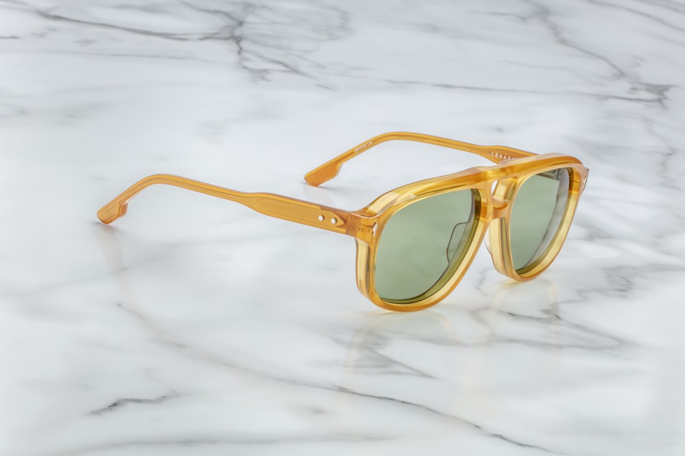 Jacques Marie Mage Leonard in 15K Honey Verde Glass - Side View