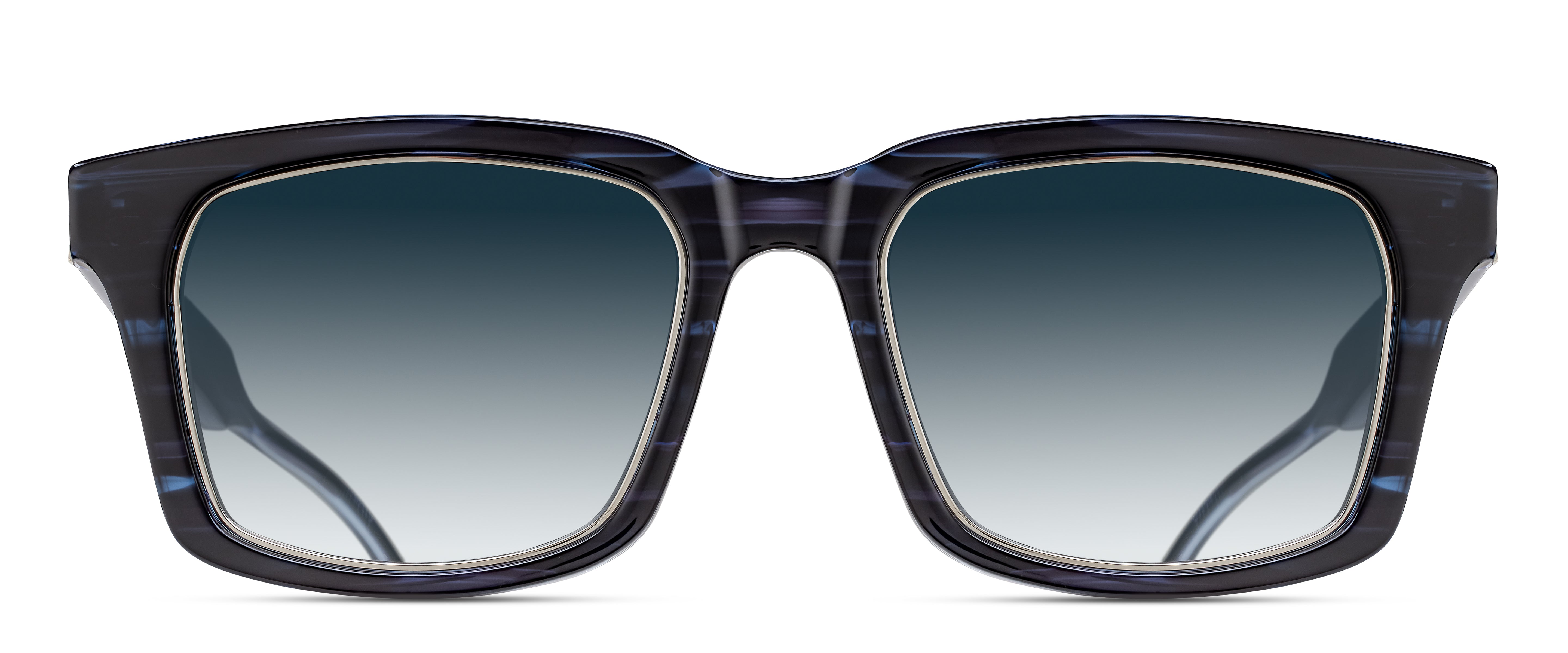 Matsuda M1040 in BLD BLUE DEMI - Luxury Eyewear