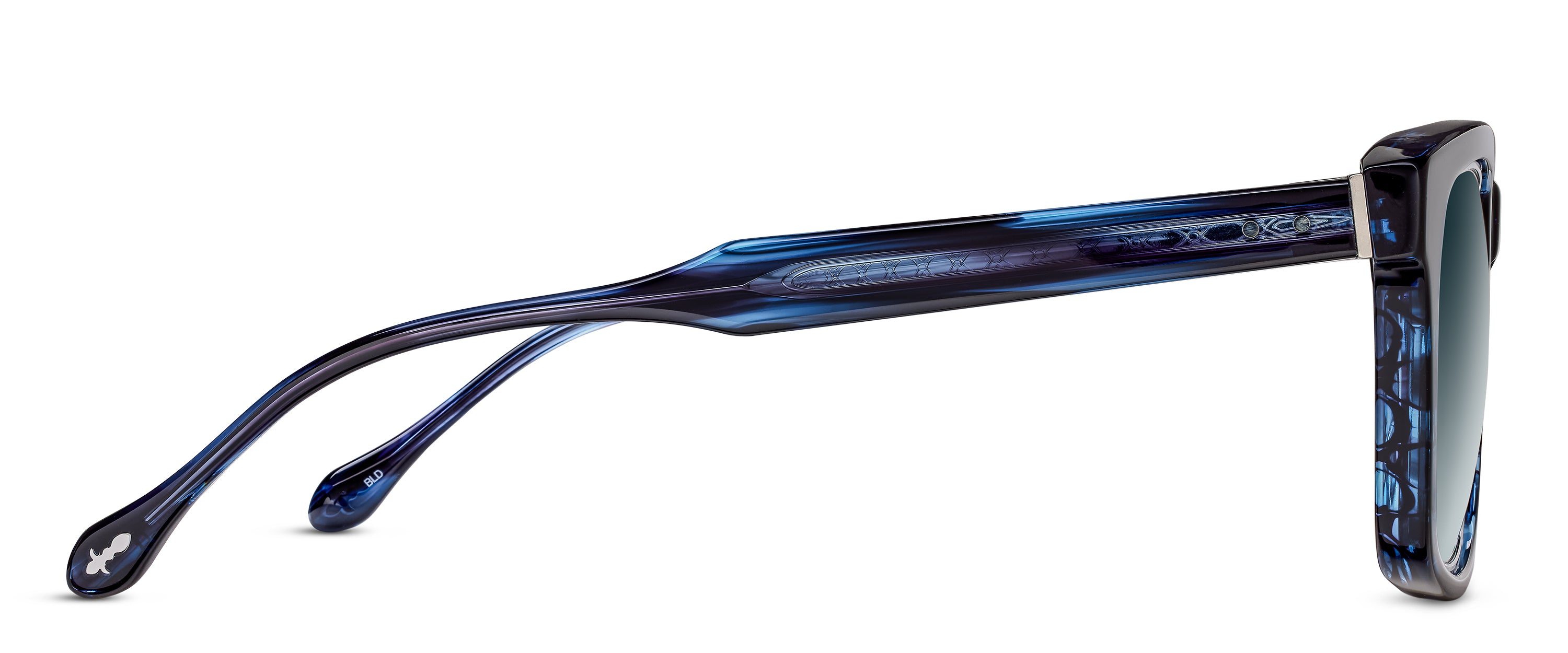 Matsuda M1040 BLD BLUE DEMI profile view