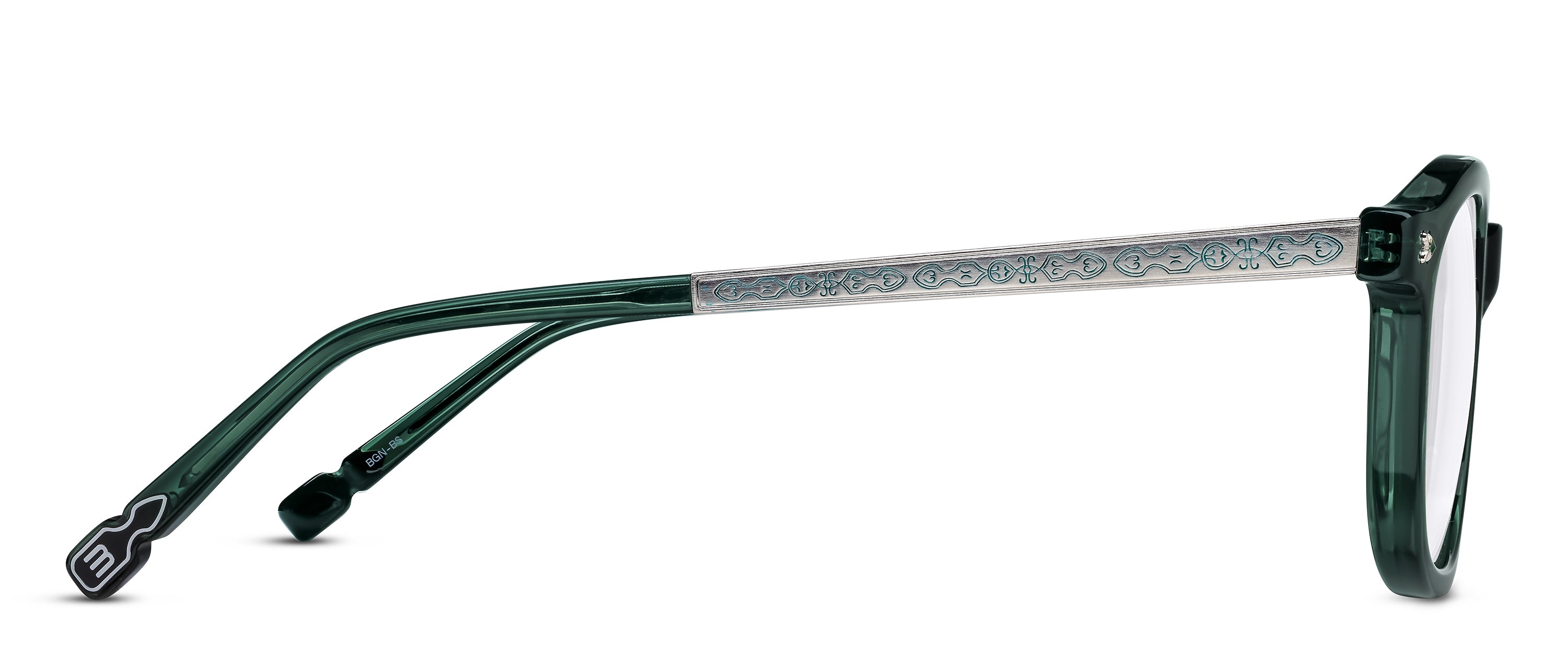 Matsuda M2068 BGN-BS BOTTLE GREEN profile view