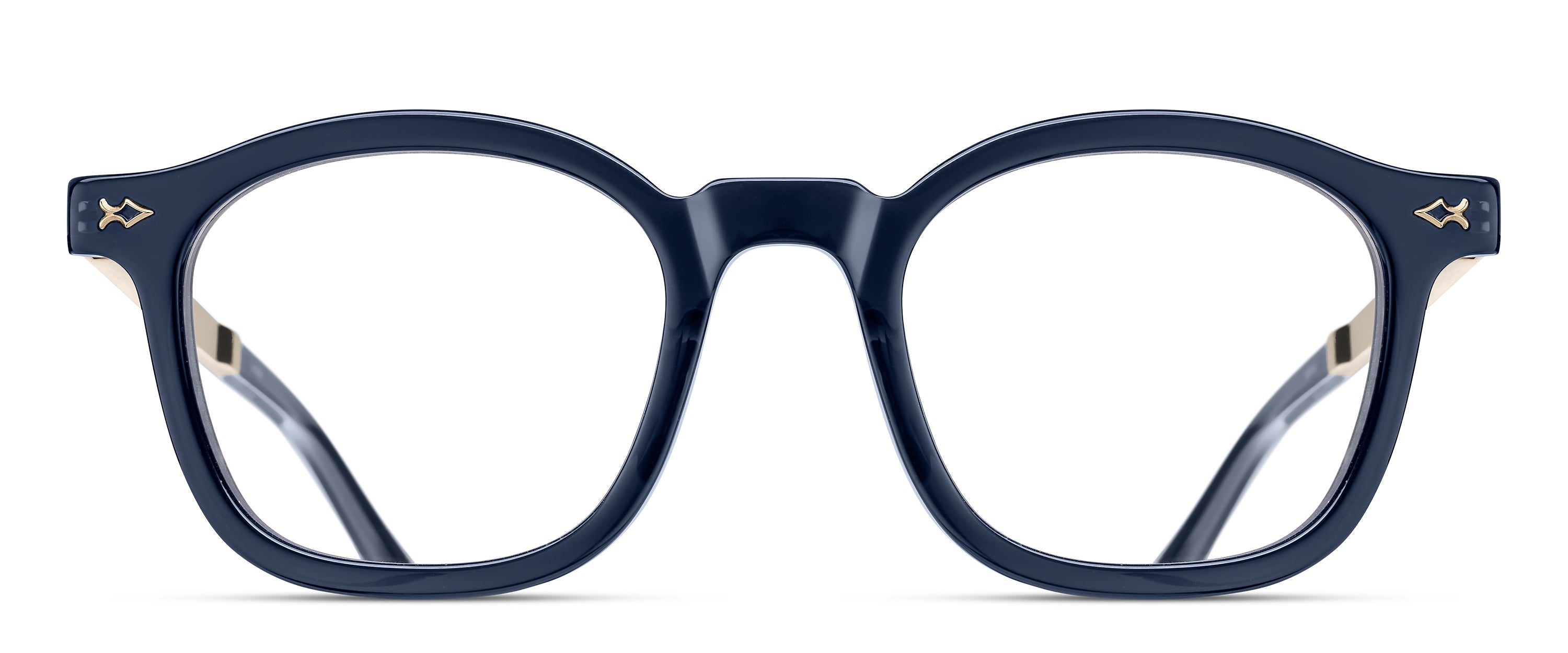 Matsuda M2068 in DNC-BG DARK NAVY CRYSTAL - Luxury Eyewear