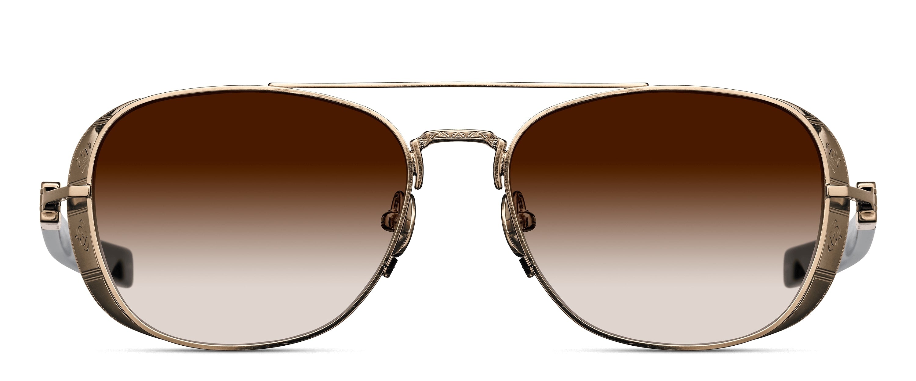 Matsuda M3115 BRUSHED GOLD Front