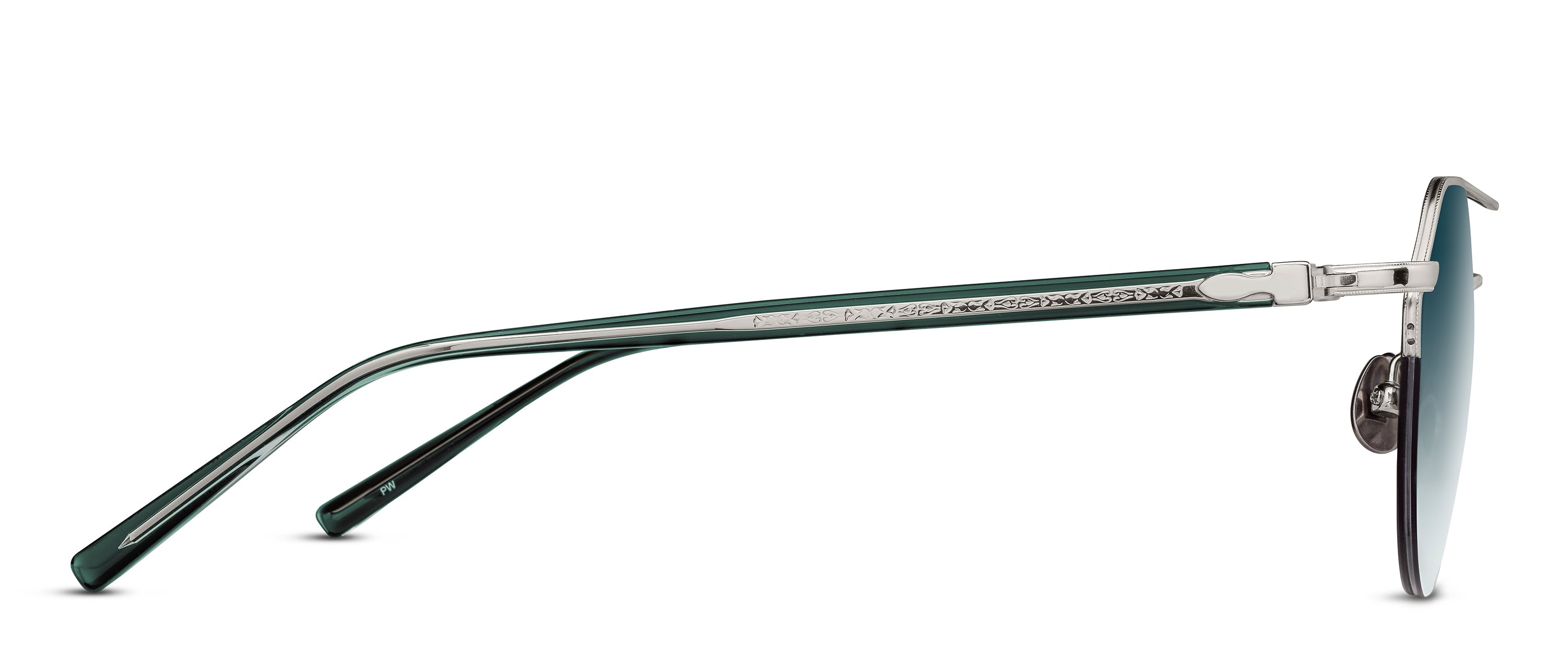 Matsuda M3141 Sunglasses PALLADIUM WHITE Profile