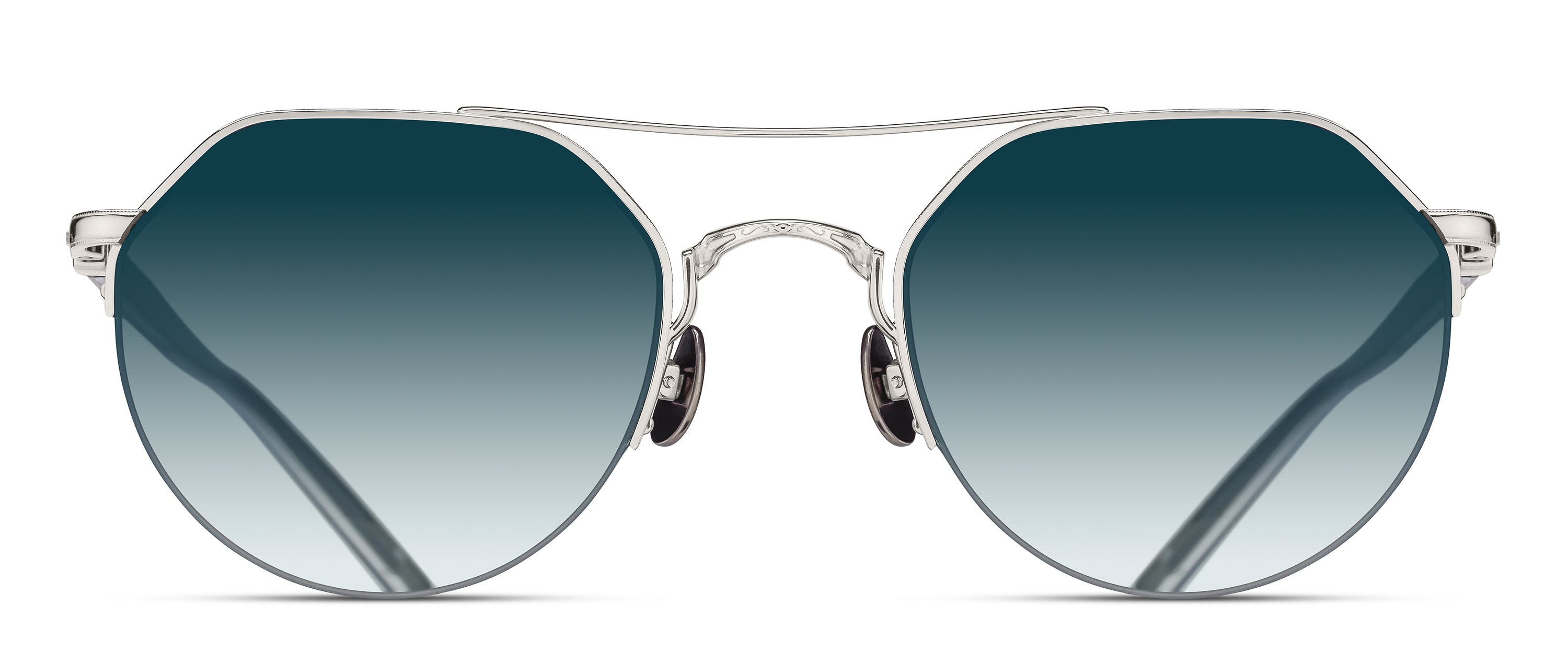Matsuda M3141 Sunglasses PALLADIUM WHITE Front