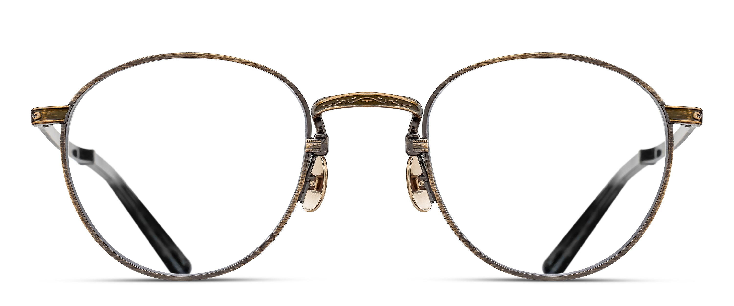 Matsuda M3164 in AG ANTIGUE GOLD - Luxury Eyewear