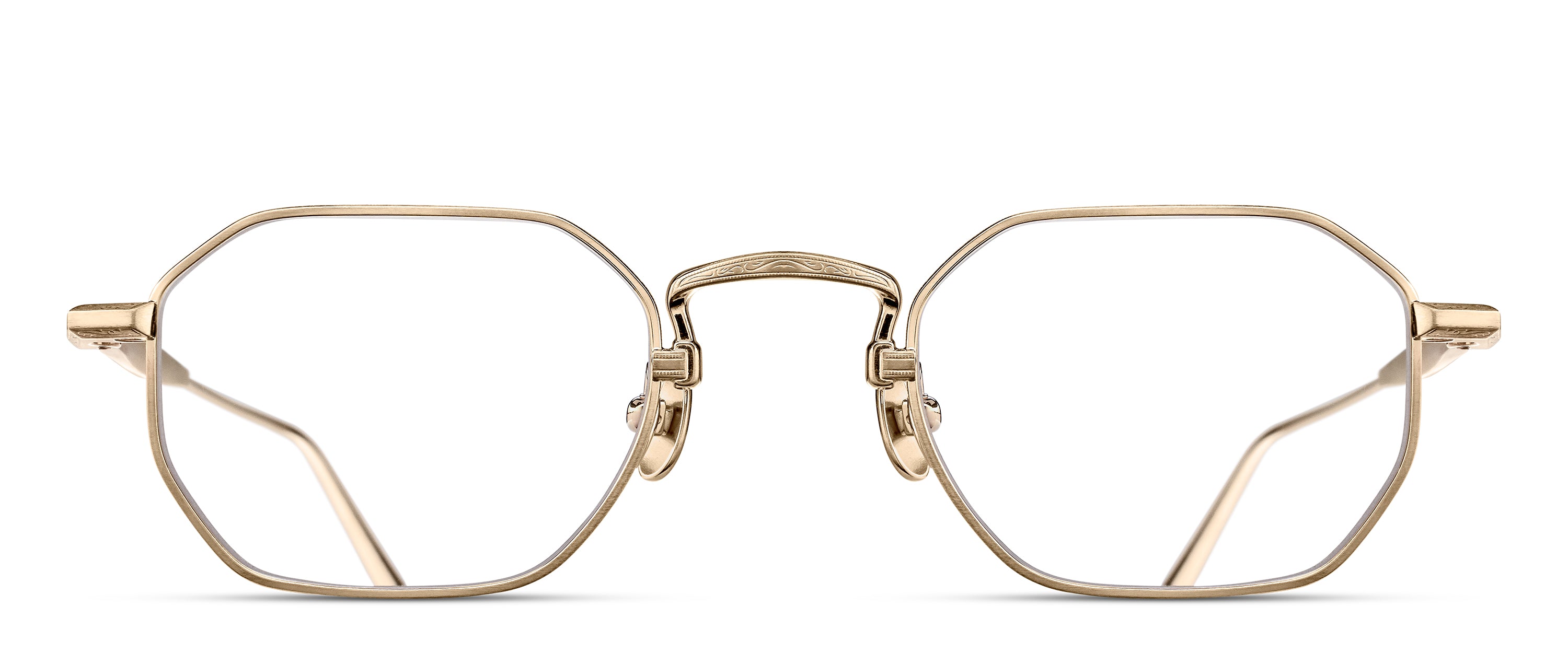 Matsuda M3166 in BG BRUSED GOLD - Luxury Eyewear