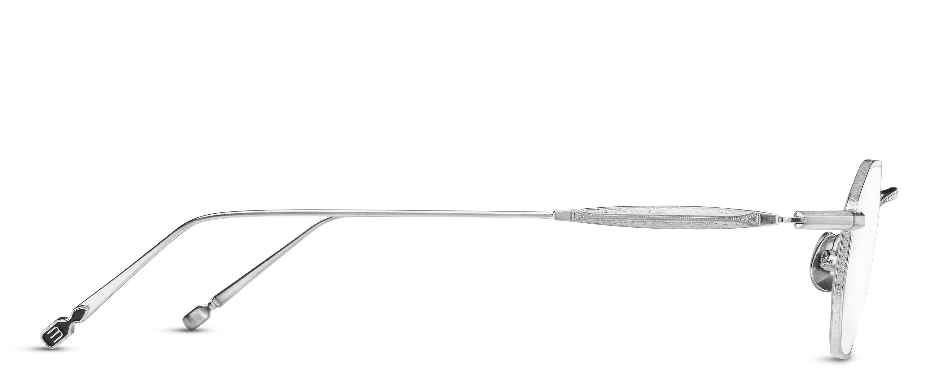 Matsuda M3166 PW PALLADIUM WHITE profile view