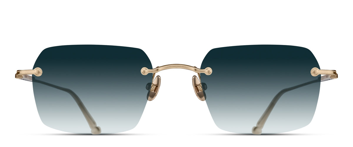 Matsuda M5008 Sunglasses in Brushed Gold