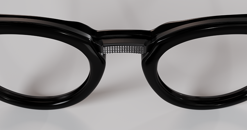 Masunaga MOC 006 Color C — Matte Black / Black