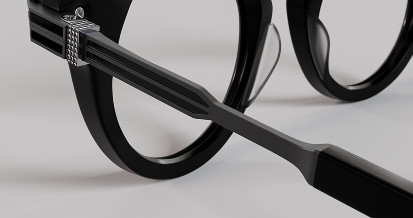Masunaga MOC 006 Color C — Matte Black / Black
