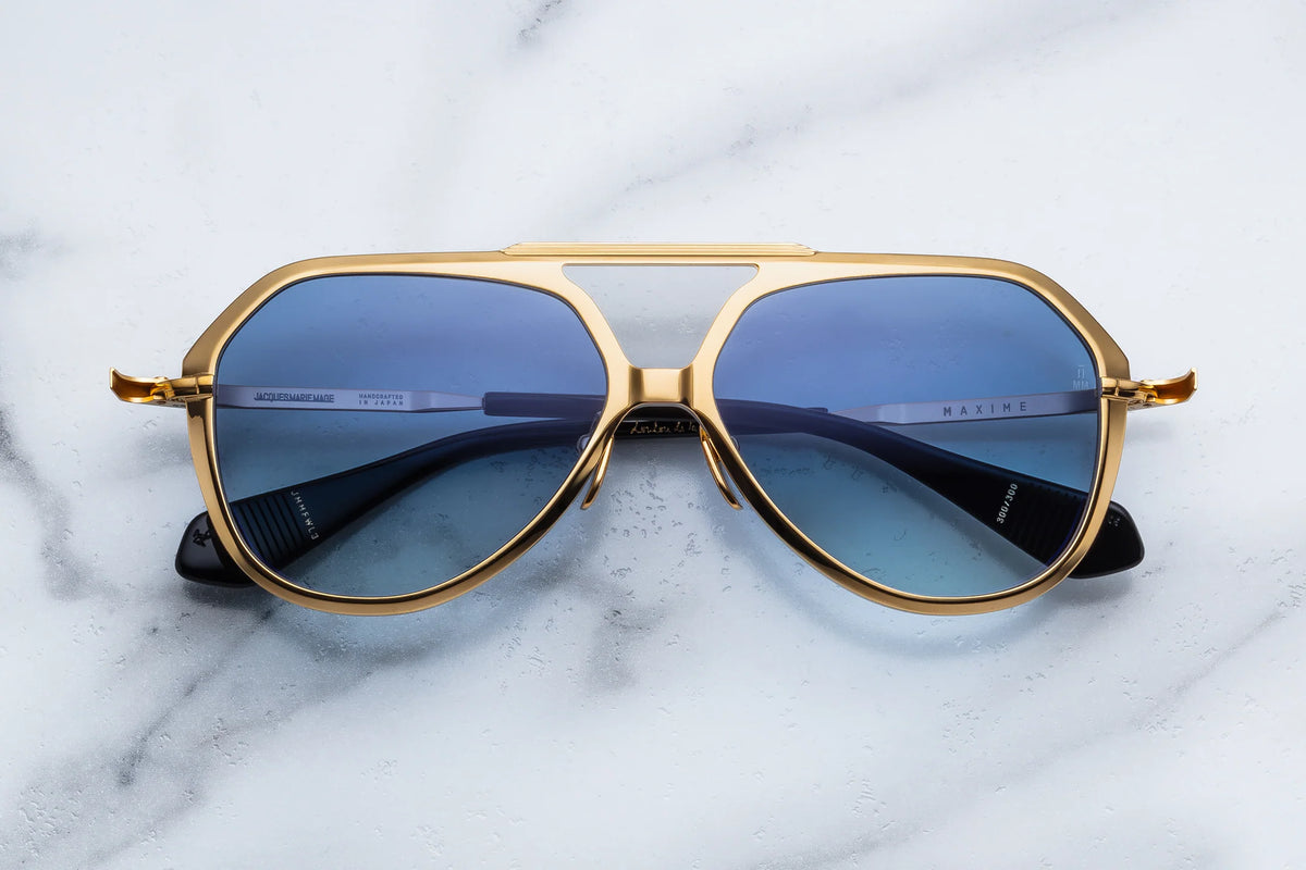Jacques Marie Mage Maxime Sunglasses in L3 Poseidon Gradient CR39