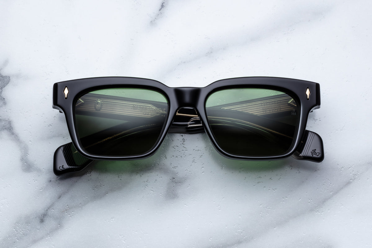 Jacques Marie Mage Molino 51 Sunglasses in 18V Venom Deep Vintage Green