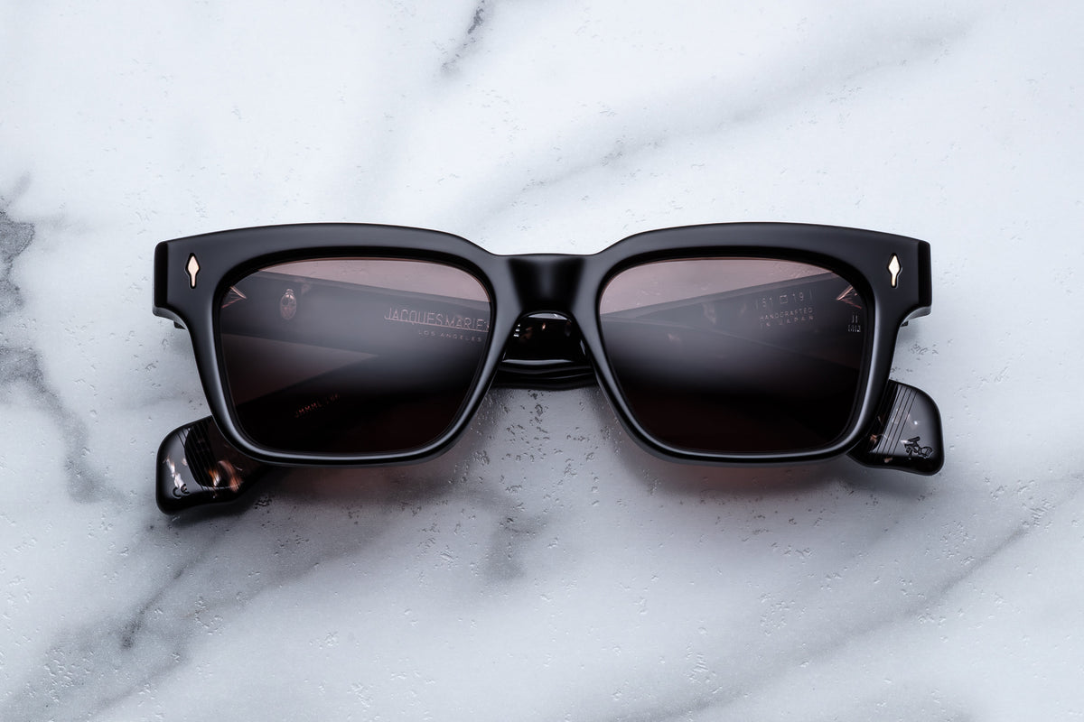 Jacques Marie Mage Molino 51 Sunglasses in 18K Willow Deep Brown