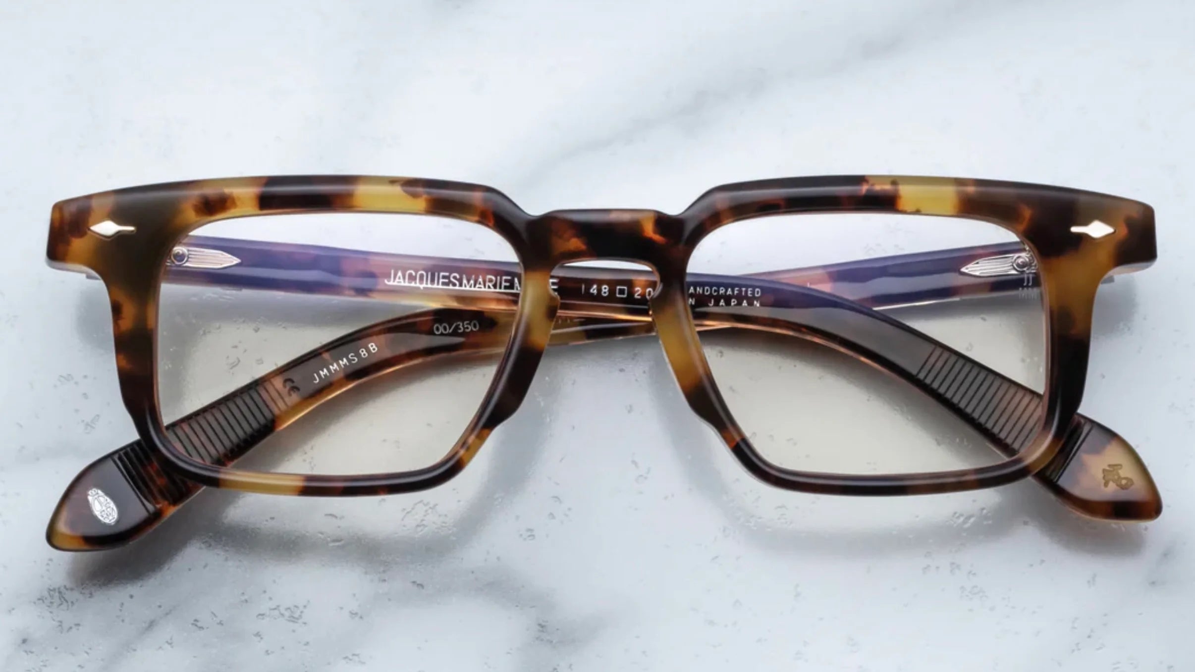 Jacques Marie Mage Moscova (Optical) in 8B Havana 8 Superlight Bronze - Luxury Eyewear
