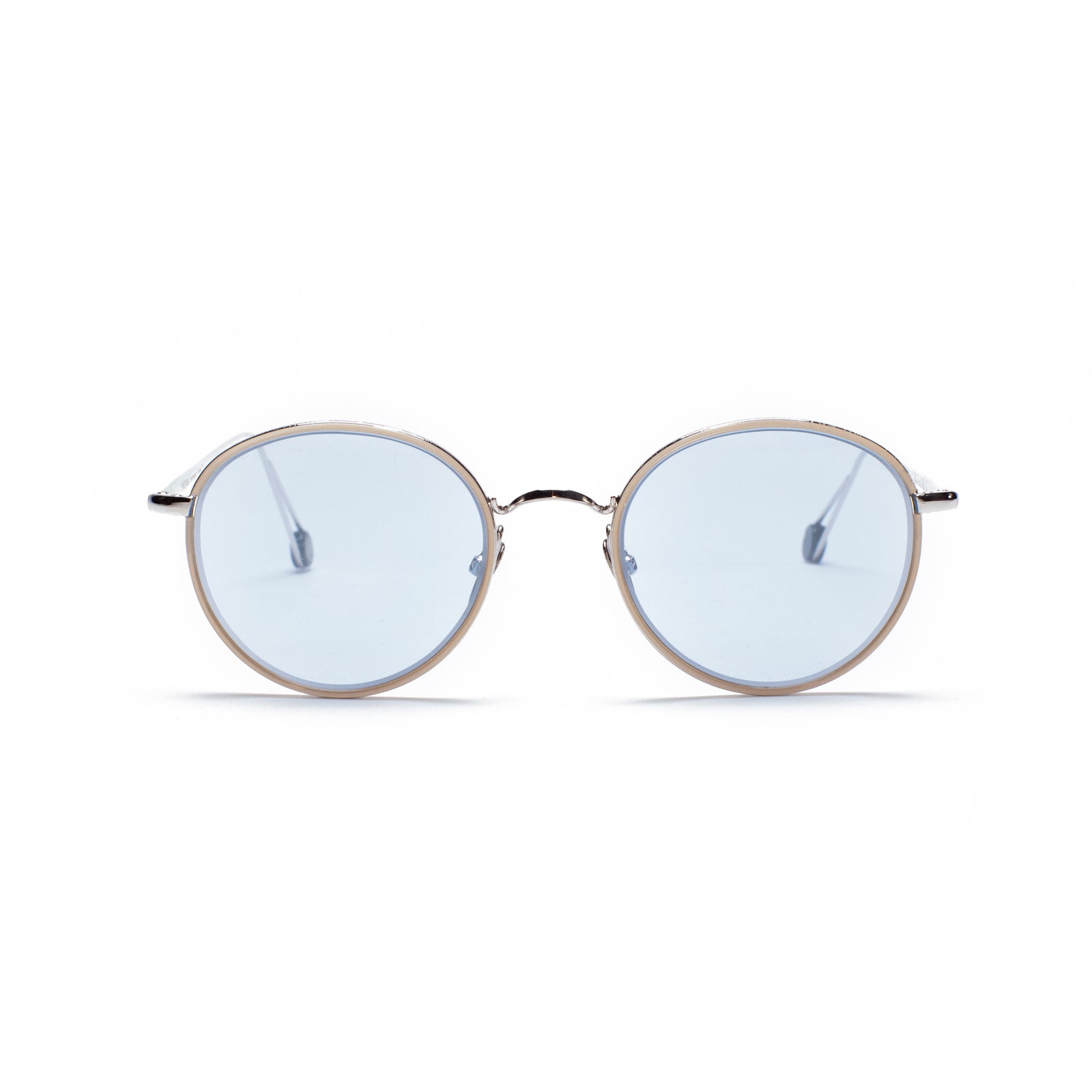 L Opera White Gold/Baby Blue - front