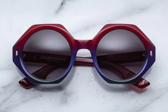 Jacques Marie Mage Pennylane in 9I Vesper Jet Gradient - Luxury Eyewear